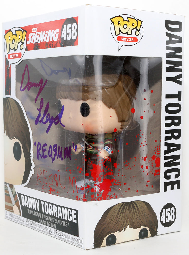 
                  
                    Danny Lloyd as Danny Torrance in The Shining Signed Funko POP! #458 with Quote
                  
                
