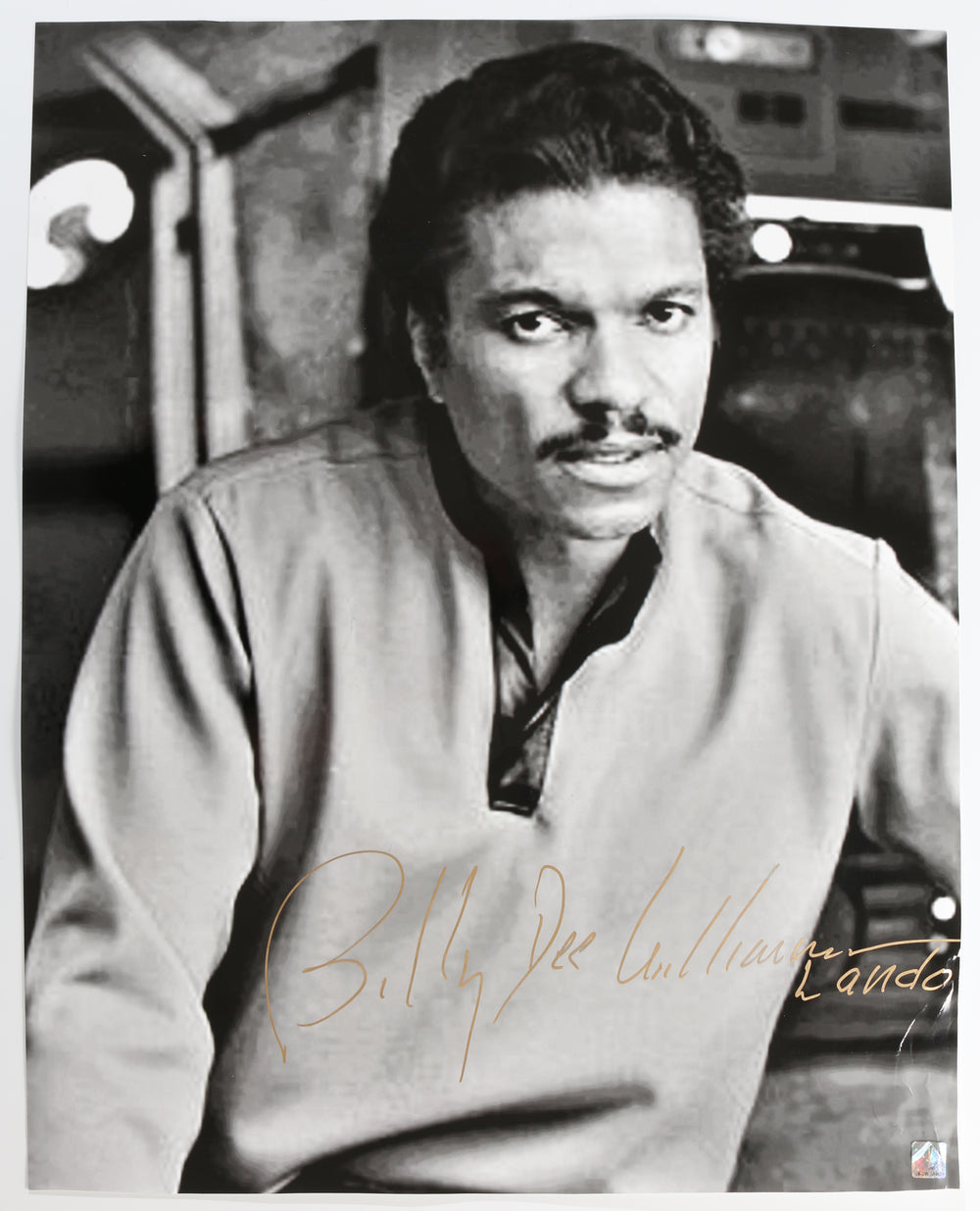 Billy Dee Williams as Lando in Star Wars: The Empire Strikes Back (Coolwaters) Signed 20x25 Poster