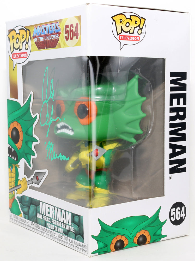 
                  
                    Alan Oppenheimer as Merman in Masters of the Universe Signed Funko POP! #563 with Character Name
                  
                