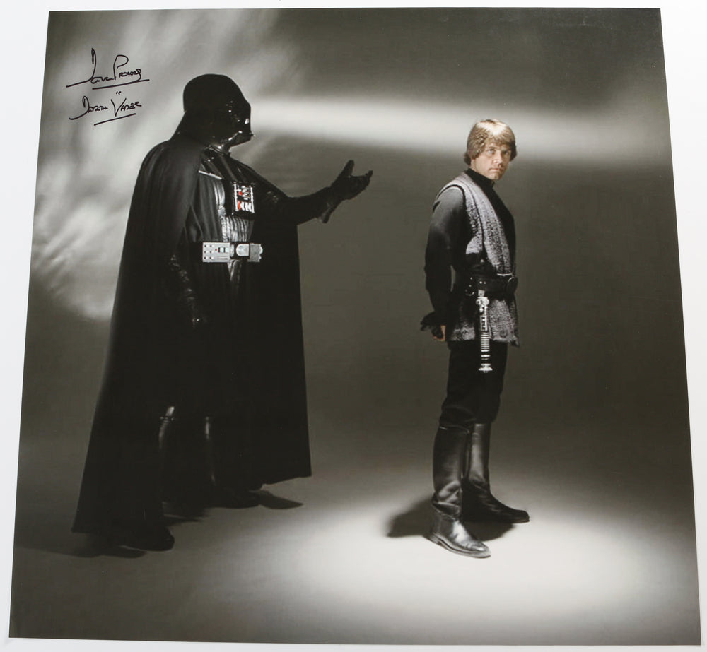 Dave Prowse as Darth Vader in Star Wars: Return of the Jedi Signed 24x24 Poster With Character Name