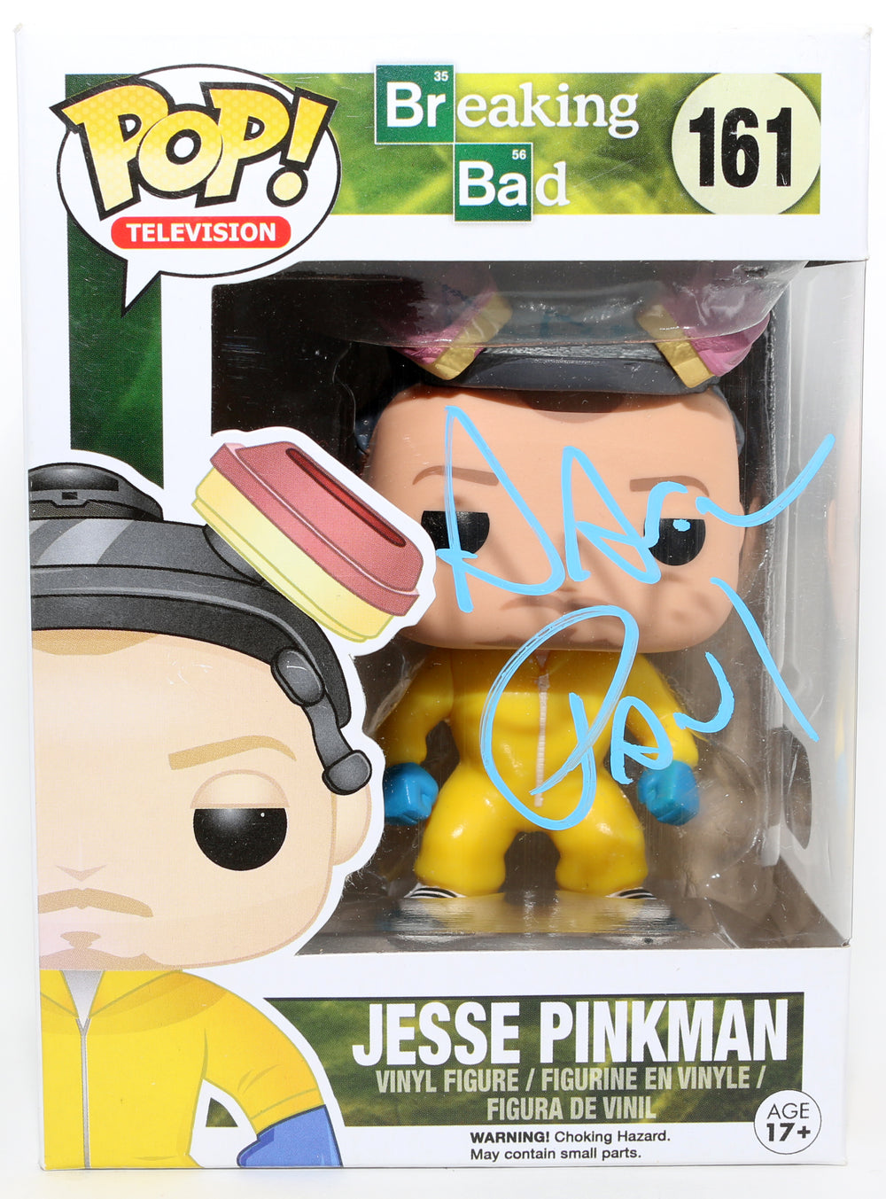 Aaron Paul as Jesse Pinkman in Breaking Bad (SWAU) Signed Funko POP! #161