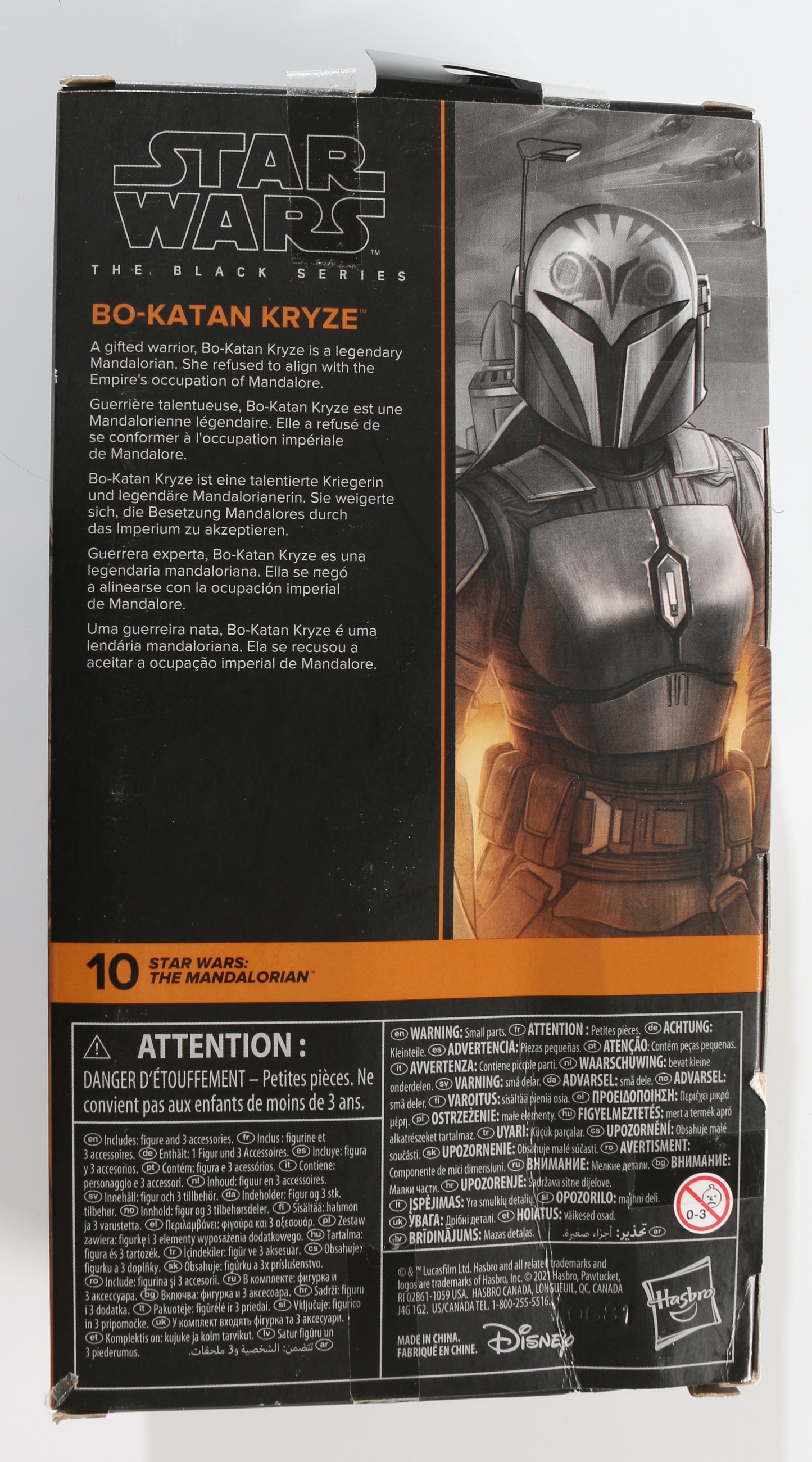 
                  
                    Katee Sackoff as Bo-Katan Kryze in Star Wars: The Mandalorian (SWAU) Signed Black Series Figure
                  
                