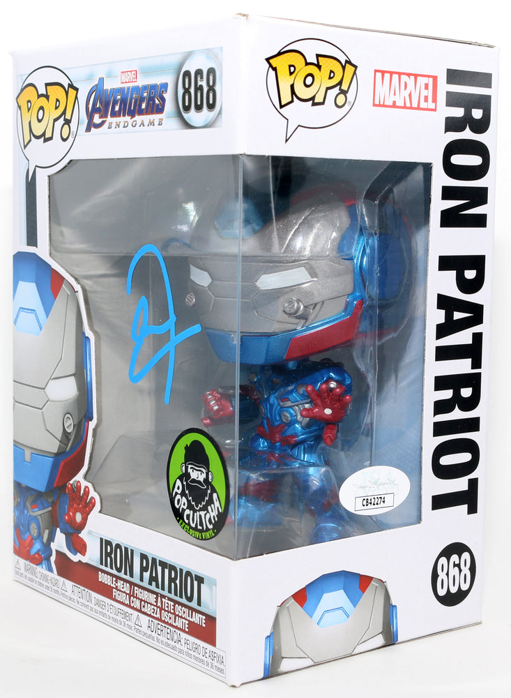 
                  
                    Don Cheadle as James Rhodes / Iron Patriot in Avengers: Endgame Popcultcha Exclusive (JSA) Signed Funko POP! #868
                  
                