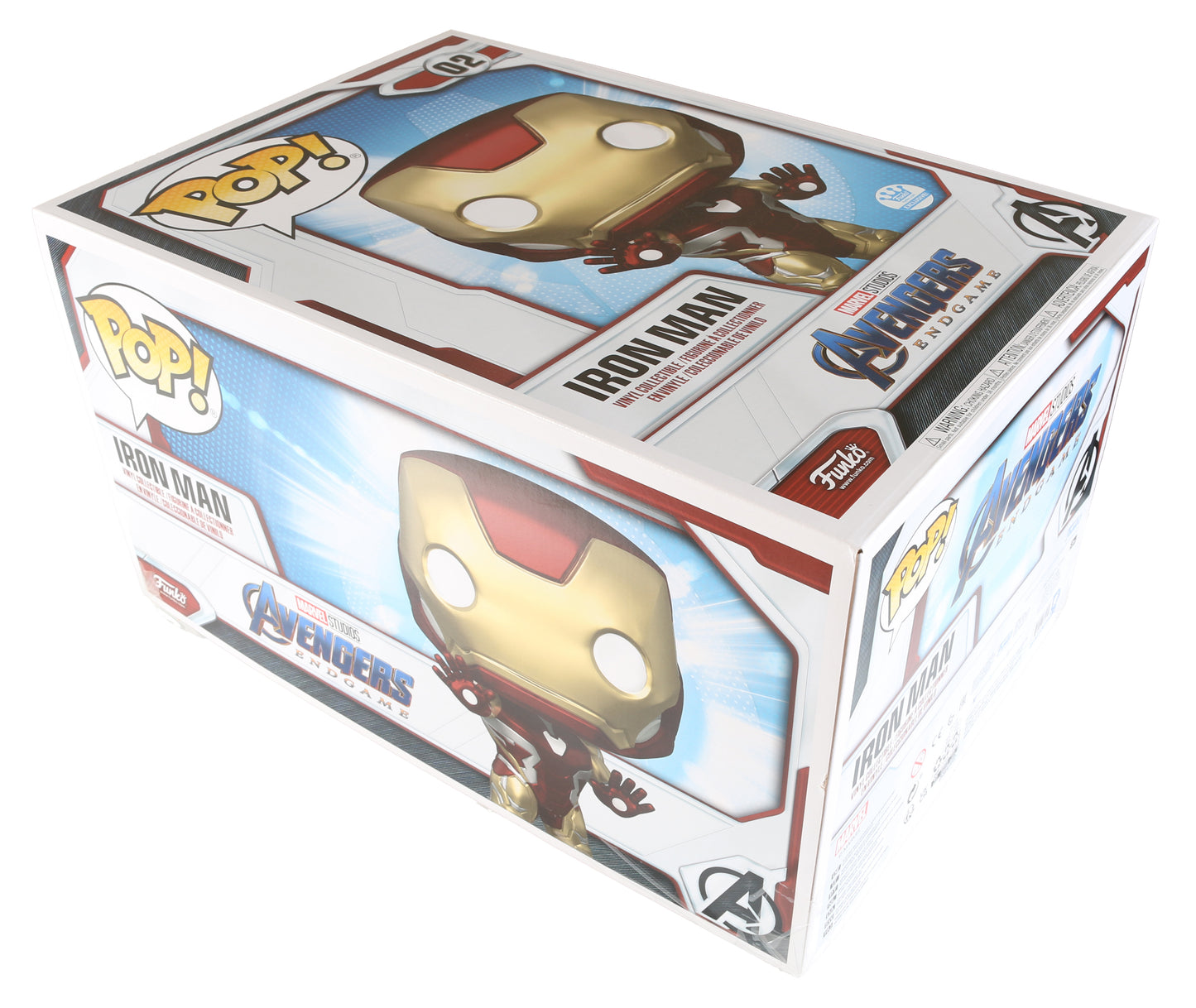 
                  
                    Robert Downey Jr. as Iron Man in Avengers: Endgame (SWAU) Signed POP! 18" Mega Sized Funko #02 with Character Name
                  
                