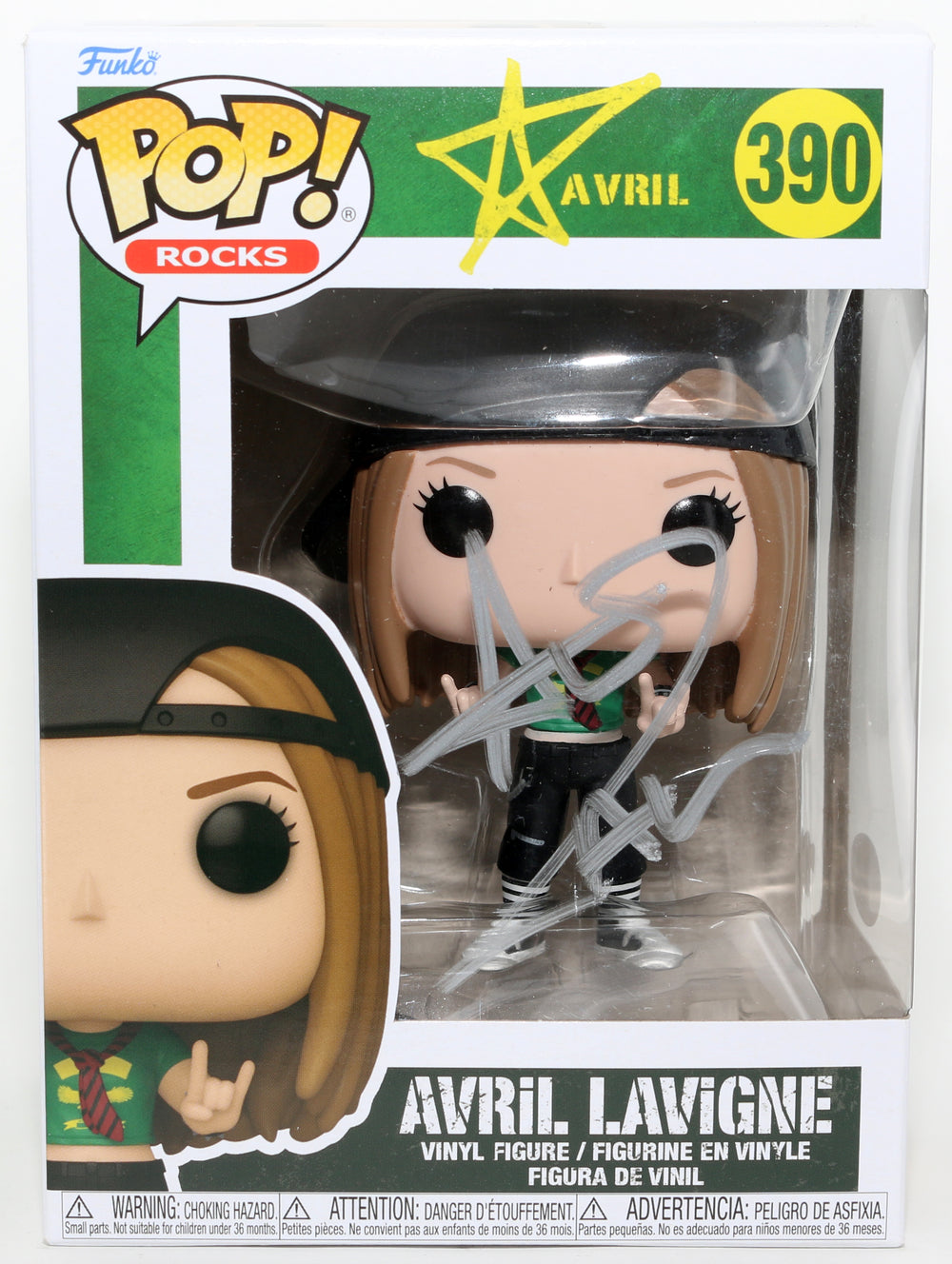 Avril Lavigne Singer & Songwriter (JSA) Signed Funko POP! #390