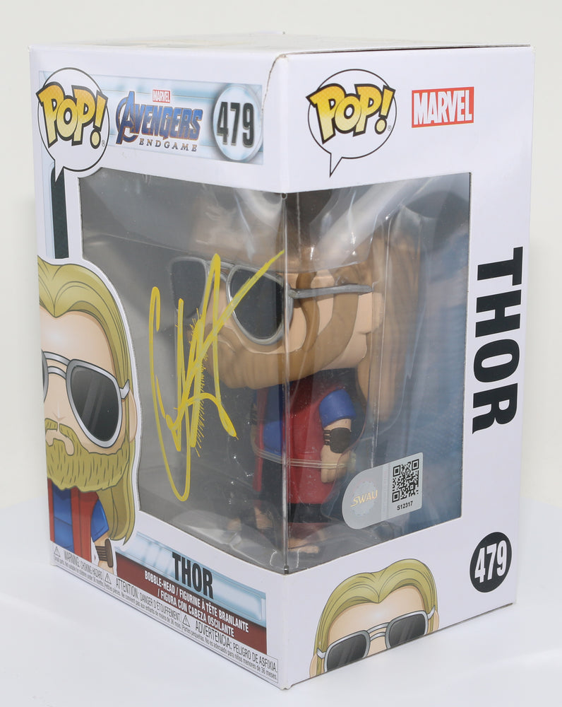 
                  
                    Chris Hemsworth as Thor in Avengers: Endgame (SWAU) Signed Funko POP! #479
                  
                