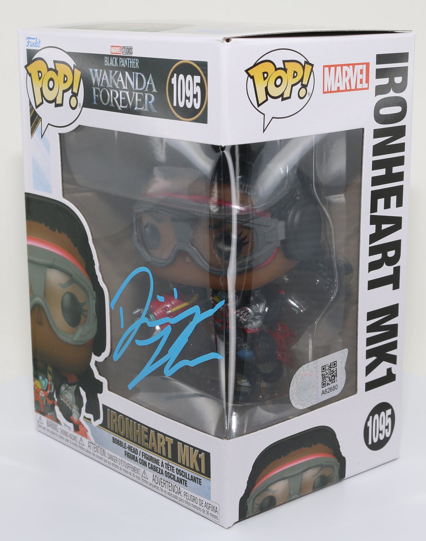 
                  
                    Dominique Thorne as Riri Williams / Ironheart in Black Panther: Wakanda Forever (SWAU) Signed Funko POP! #1095
                  
                
