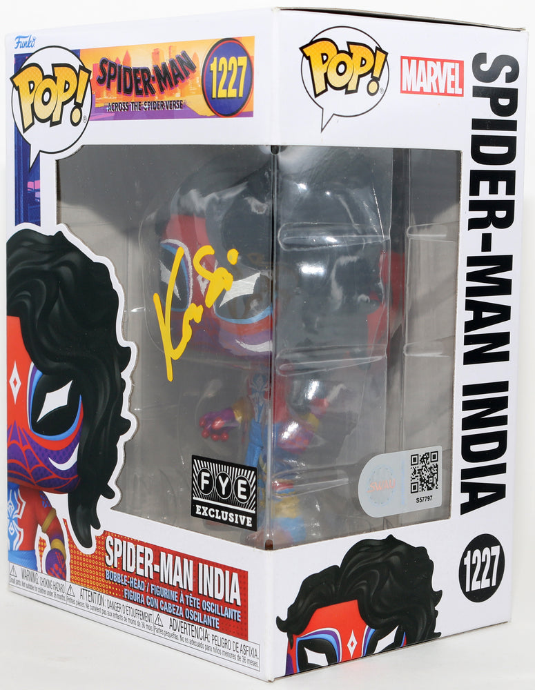 
                  
                    Karan Soni as Spider-Man India in Spider-Man: Across the Spider-Verse FYE Exclusive (SWAU) Signed Funko POP! #1227
                  
                