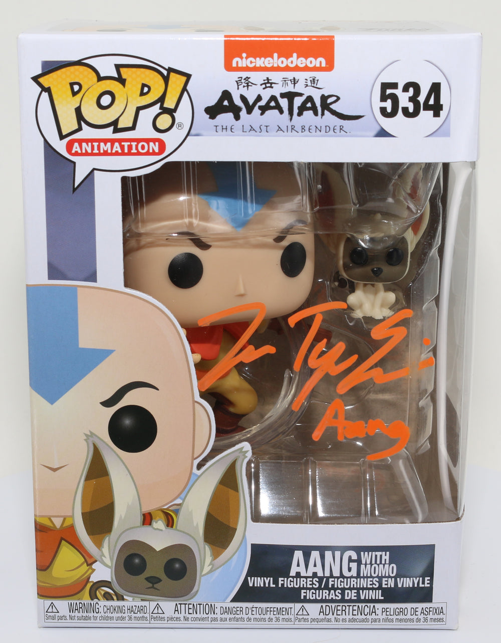 Zach Tyler Eisen as Aang in Avatar: The Last Airbender (SWAU