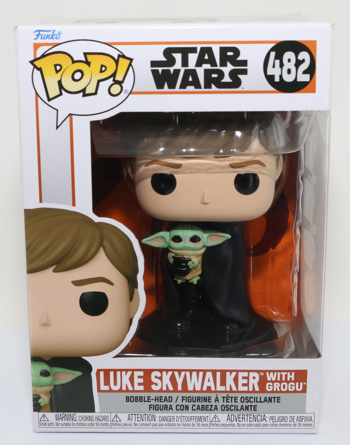 Star wars return of fashion the jedi luke skywalker autographed funko pop