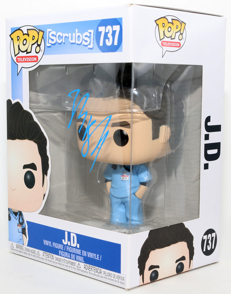 
                  
                    Zach Braff as J.D. in Scrubs Signed Funko POP! #737
                  
                