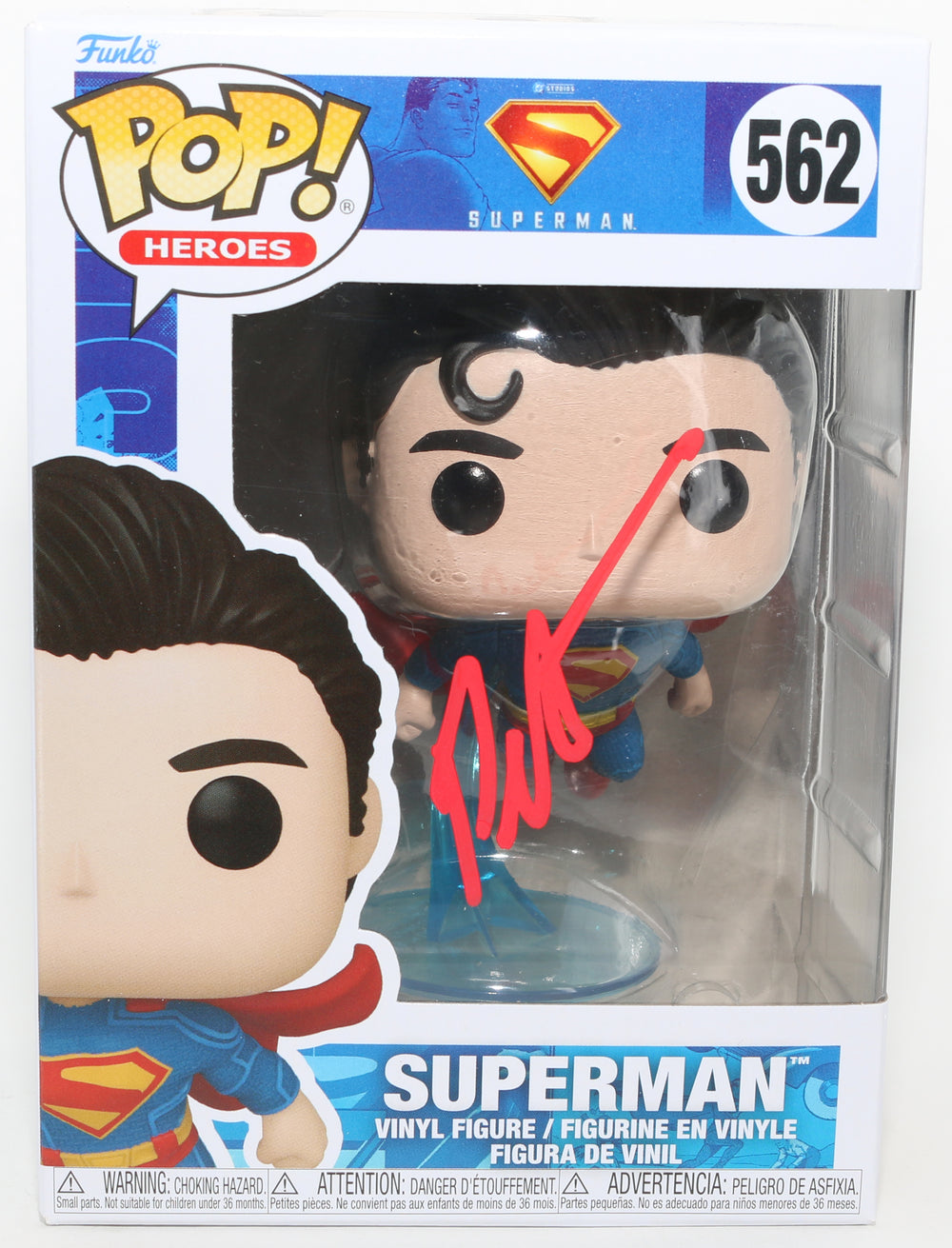 Peter Safran Producer of James Gunn's Superman & Co-CEO of DC Studios Signed Funko POP! #562