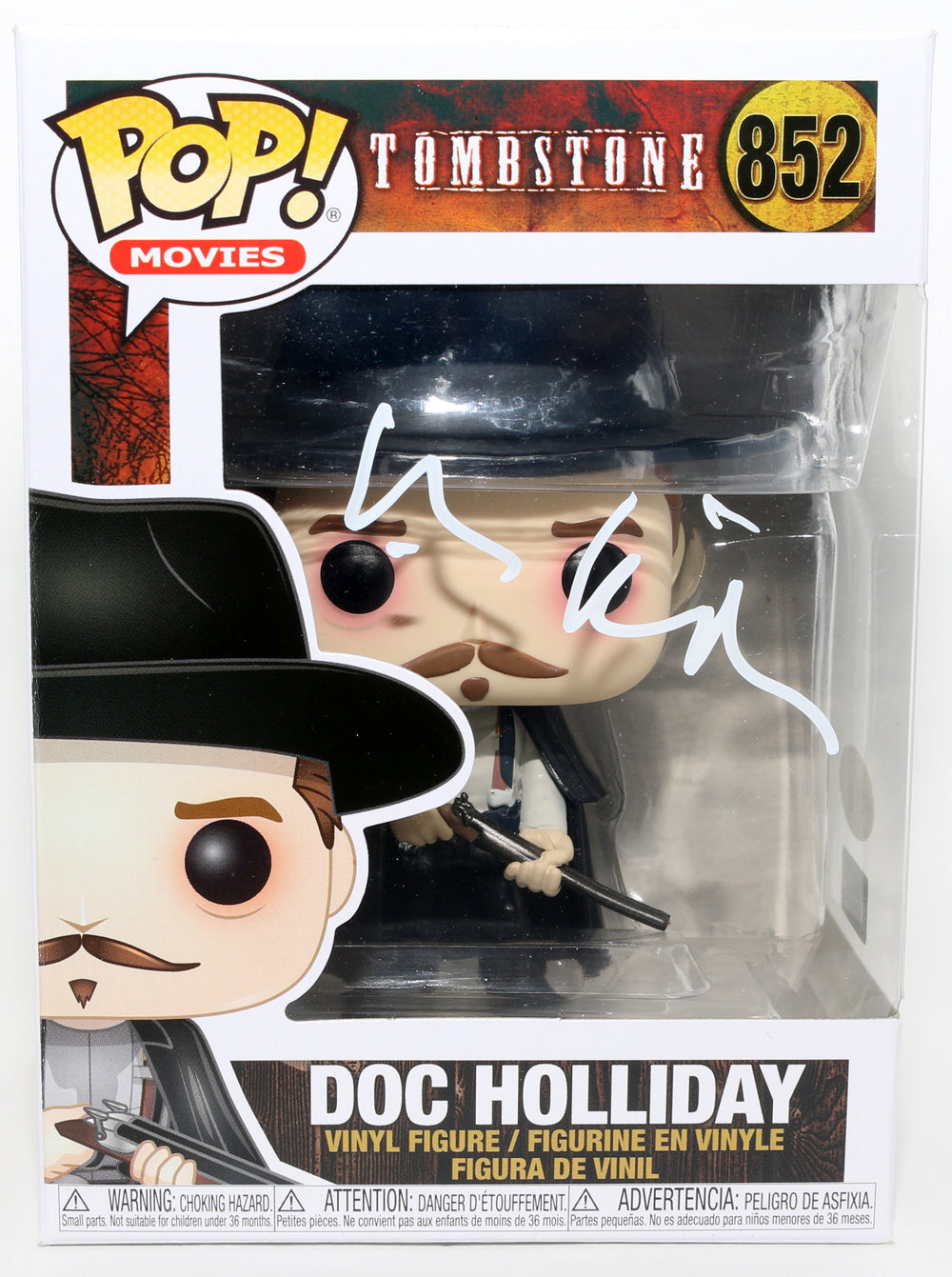 Val Kilmer as Doc Holliday in Tombstone (JSA / Celebrity Authentics) Signed Funko POP! #852