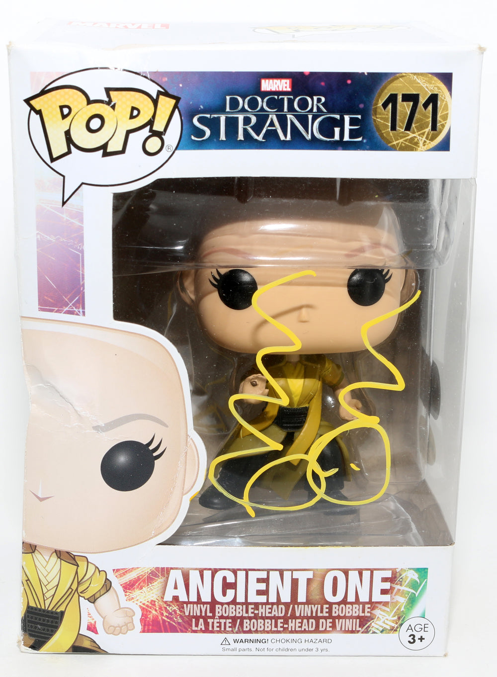 Tilda Swinton as Ancient One in Doctor Strange (SWAU) Signed Funko POP! #171