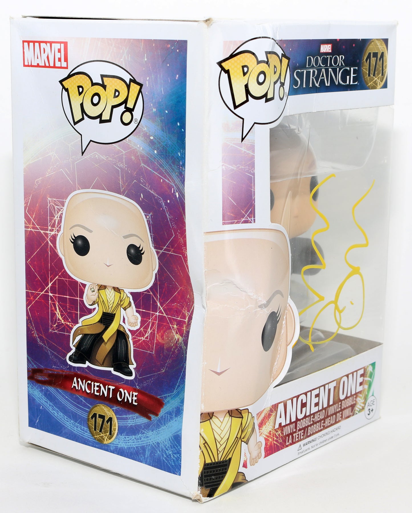 
                  
                    Tilda Swinton as Ancient One in Doctor Strange (SWAU) Signed Funko POP! #171
                  
                