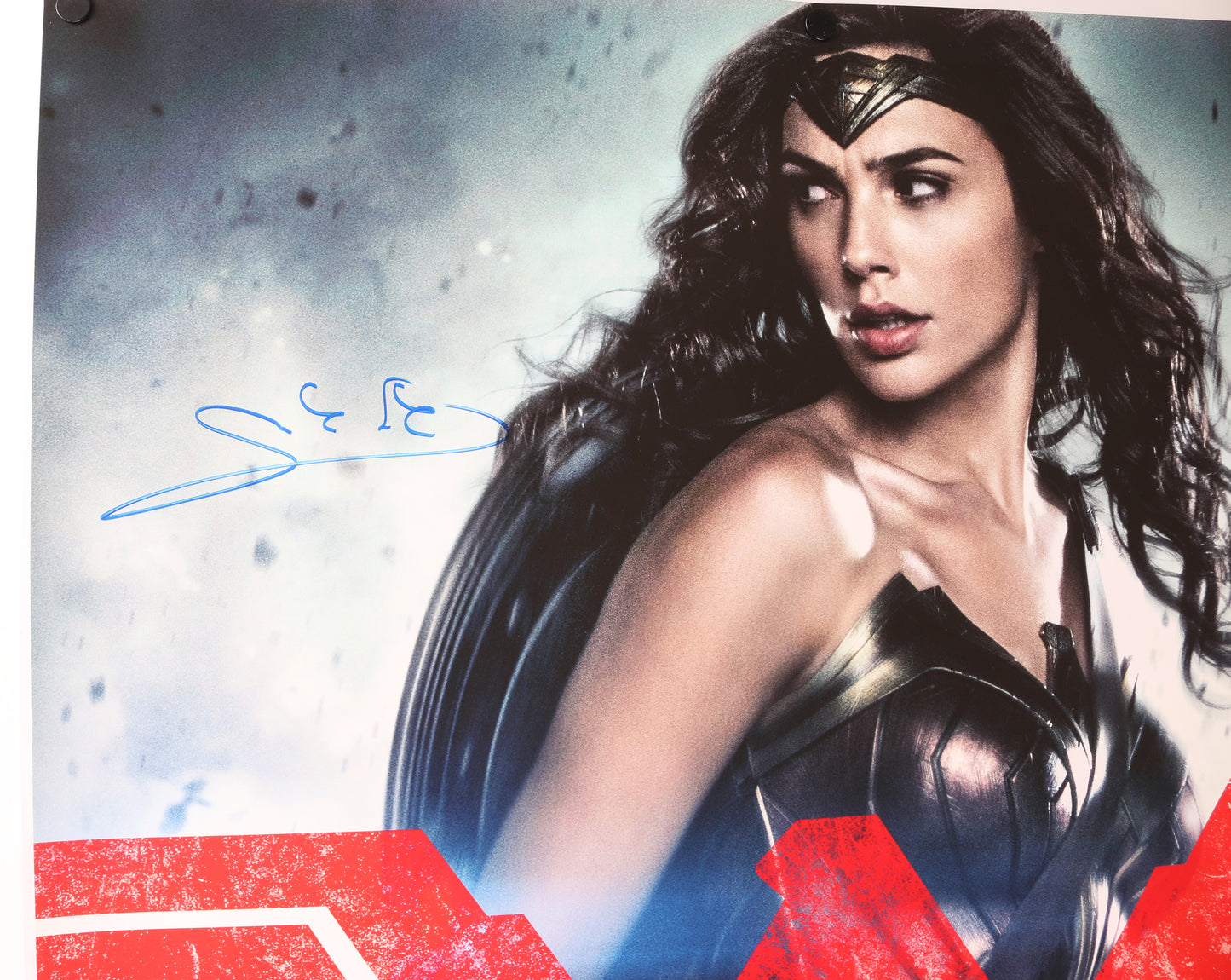 
                  
                    Gal Gadot as Wonder Woman in Batman v Superman: Dawn of Justice Signed 27x40 Poster
                  
                
