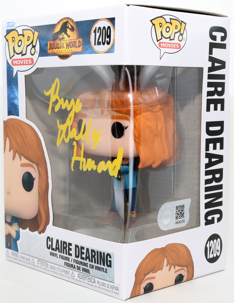 
                  
                    Bryce Dallas Howard as Claire Dearing in Jurassic World Dominion (SWAU) Signed Funko POP! #1209
                  
                