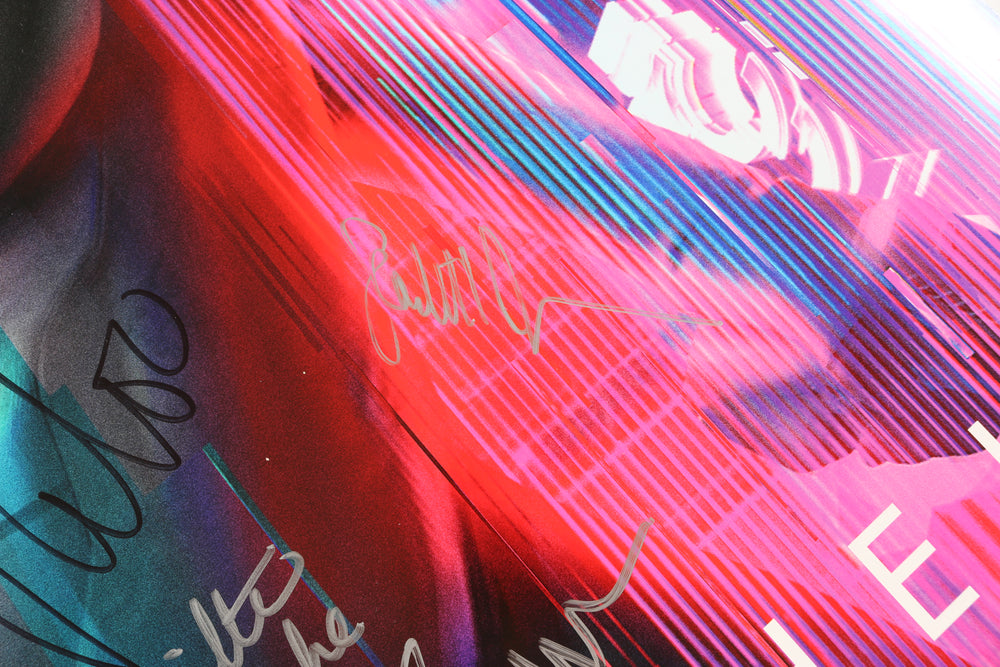 
                  
                    Ghost in the Shell 27x40 Poster Cast Signed by Scarlett Johansson, Juliette Binoche, Chin Han, Michael Pitt, Pilou Asbaek, & Rupert Sanders
                  
                