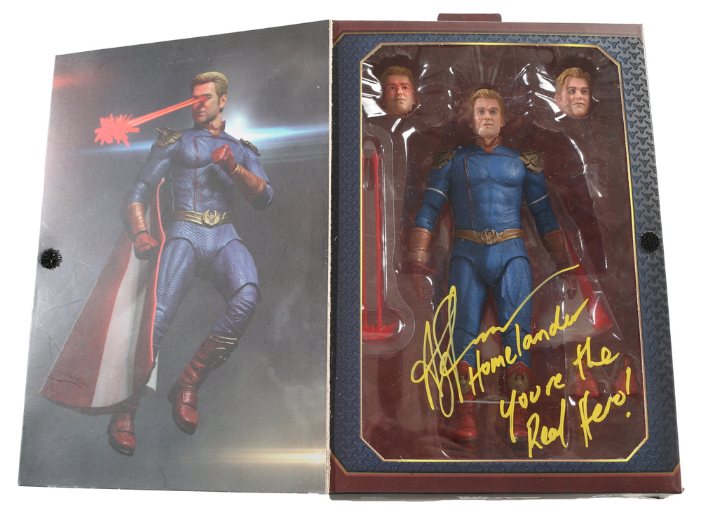 Antony Starr as Homelander in The Boys Signed Action Figure with Quote & Character Name
