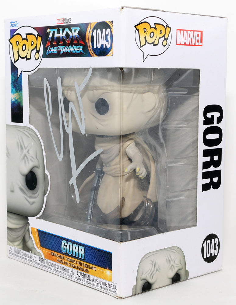 
                  
                    Christian Bale as Gorr the God Butcher in Thor: Love & Thunder Signed Funko POP! #1043
                  
                