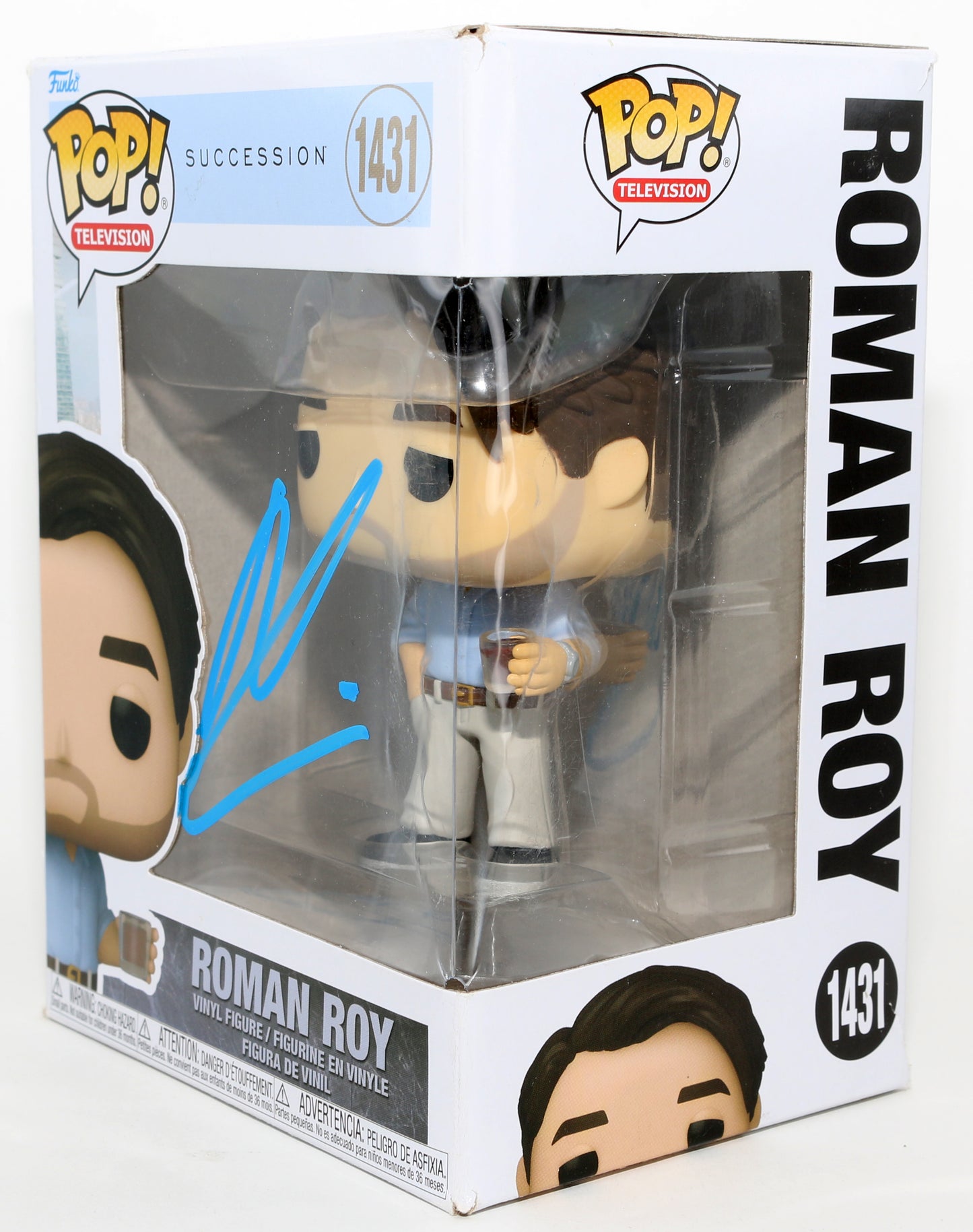 
                  
                    Kieran Culkin as Roman Roy in Succession Signed Funko POP! #1431
                  
                
