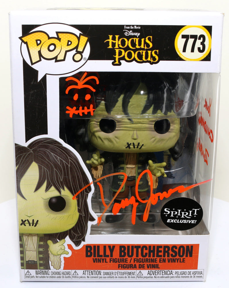 
                  
                    Doug Jones as Billy Butcherson in Hocus Pocus Spirit Exclusive (Beckett) Signed Funko POP! #773 with Remark and Quote
                  
                