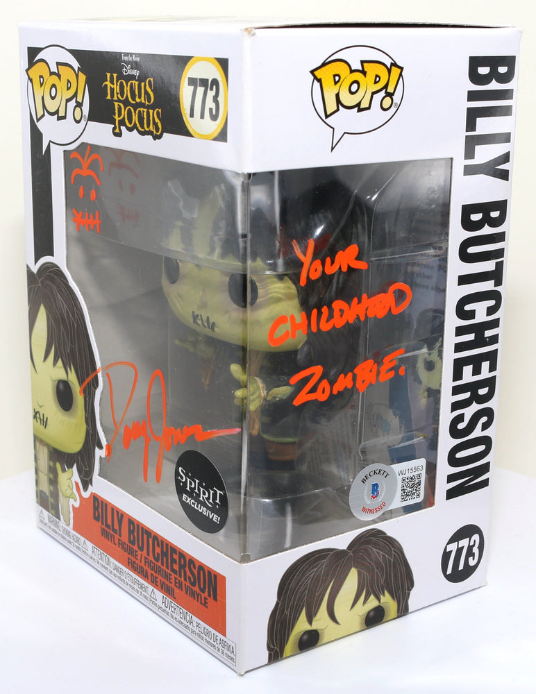 
                  
                    Doug Jones as Billy Butcherson in Hocus Pocus Spirit Exclusive (Beckett) Signed Funko POP! #773 with Remark and Quote
                  
                