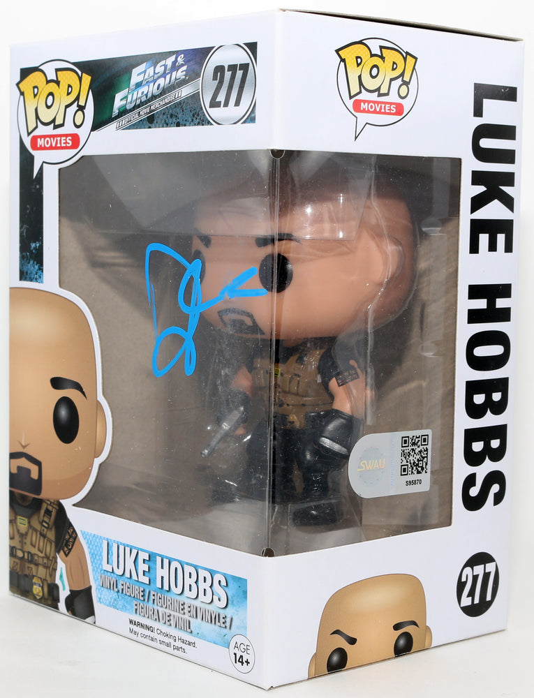 
                  
                    Dwayne 'The Rock' Johnson as Luke Hobbs in Fast & Furious (SWAU) Signed Funko POP! #277
                  
                