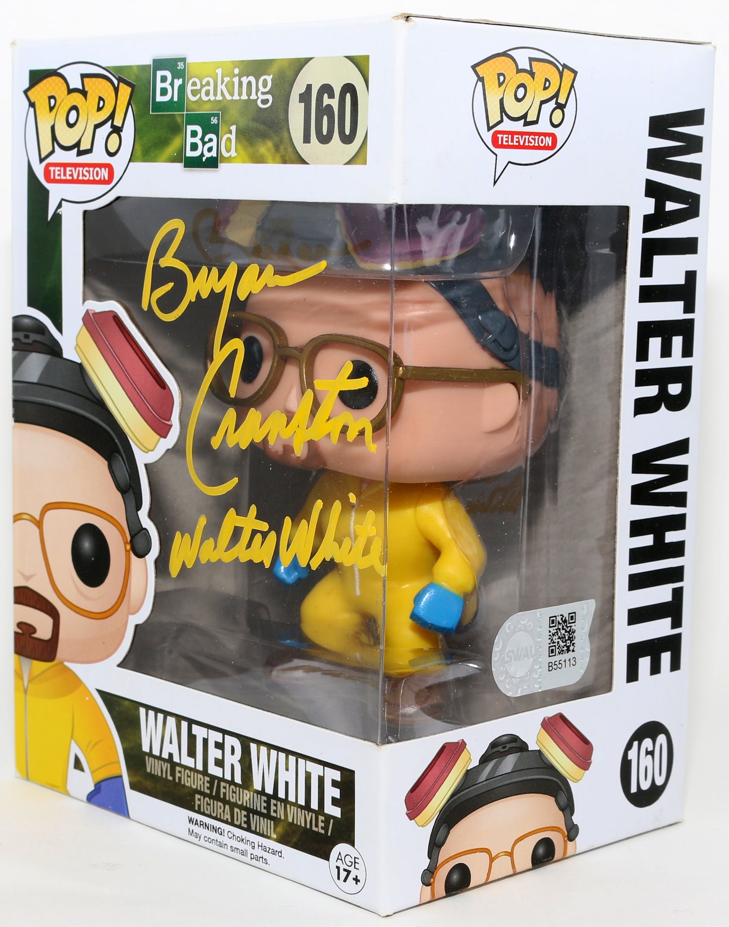 【Funko】BreakingBad WalterWhite ブレイキングバッド FUNKO POP TELEVISION BREAKING BAD #160 WALTER WHITE (HAZMAT