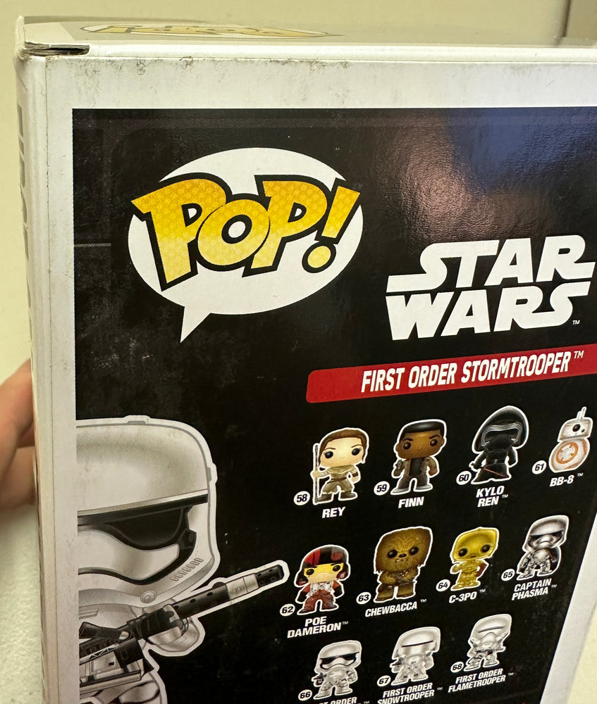
                  
                    Daniel Craig as First Order Stormtrooper in Star Wars: The Force Awakens (Beckett) Signed Funko POP! #74 - Rare
                  
                
