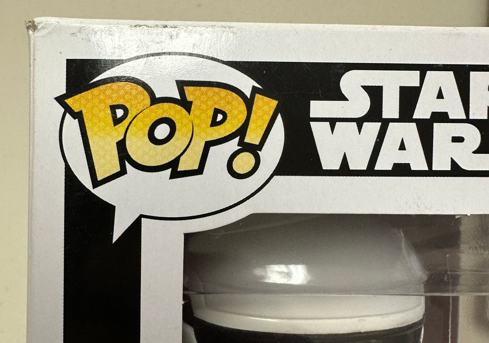 
                  
                    Daniel Craig as First Order Stormtrooper in Star Wars: The Force Awakens (Beckett) Signed Funko POP! #74 - Rare
                  
                