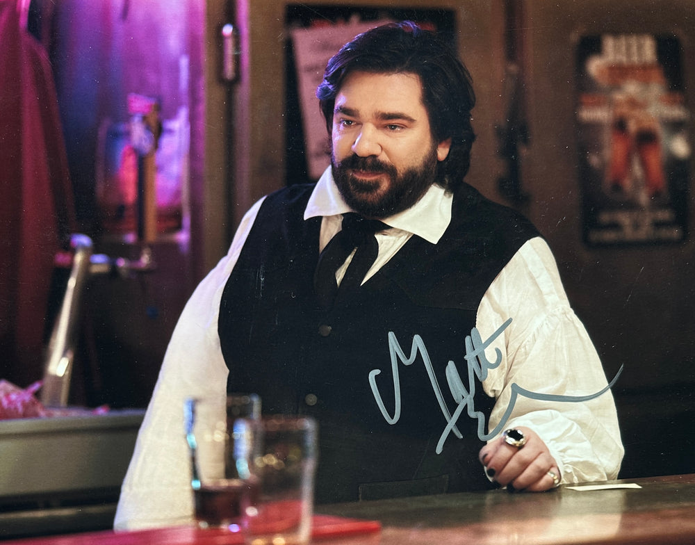Matt Berry as Laszlo Cravensworth in What We Do in the Shadows Signed 11x14 Photo