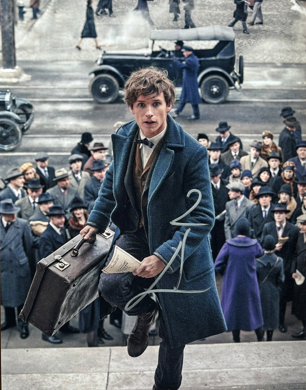 Eddie Redmayne as Newt Scamander in Fantastic Beasts and Where to Find Them Signed 11x14 Photo