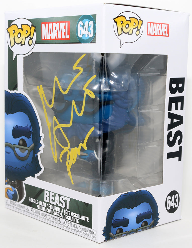 
                  
                    Nicholas Hoult as Beast in X-Men Signed Funko POP! #643 with Character Name
                  
                
