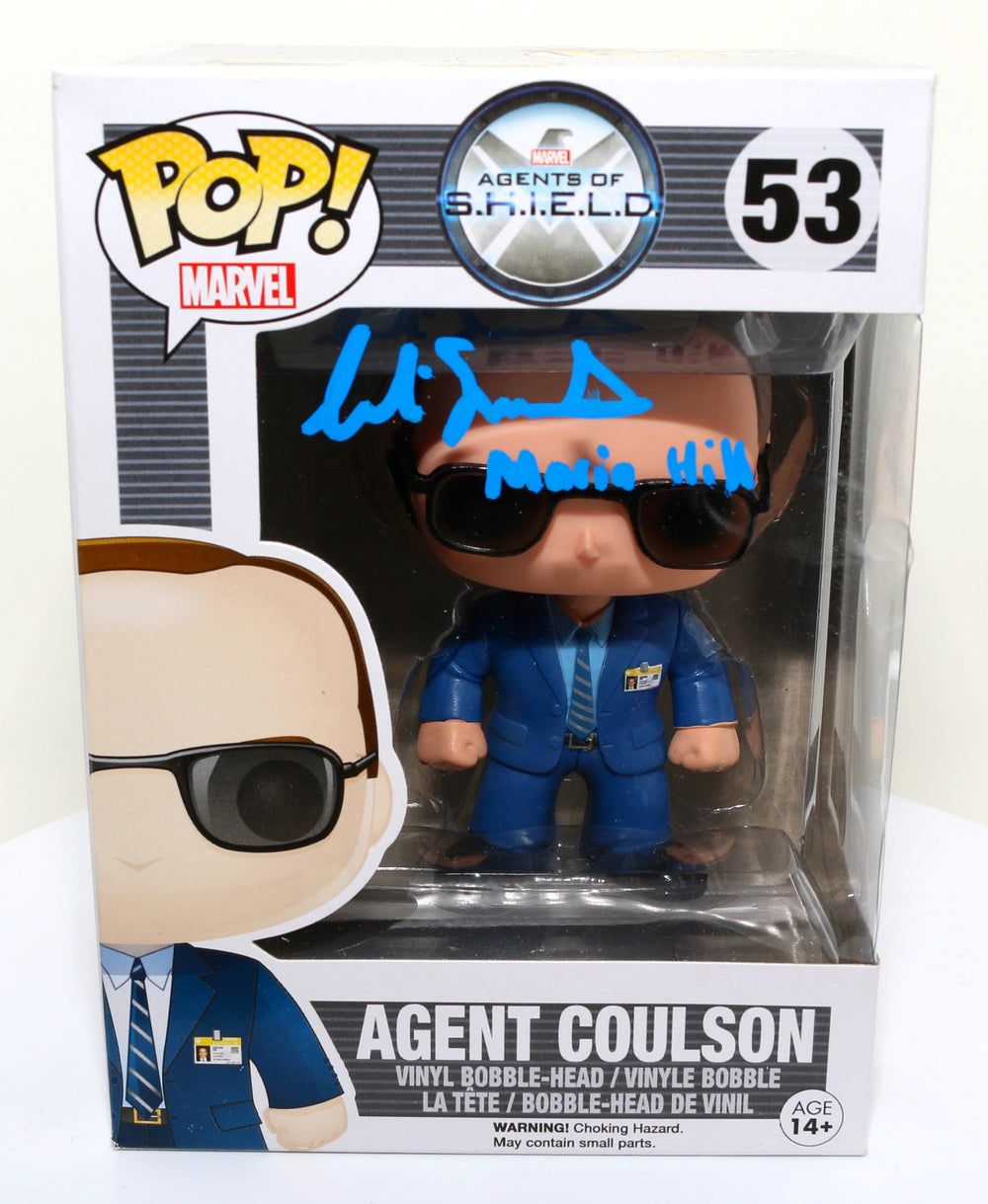 Cobie Smulders as Maria Hill in Agents of S.H.I.E.L.D. (Beckett) Signed Funko POP! #53 with Character Name
