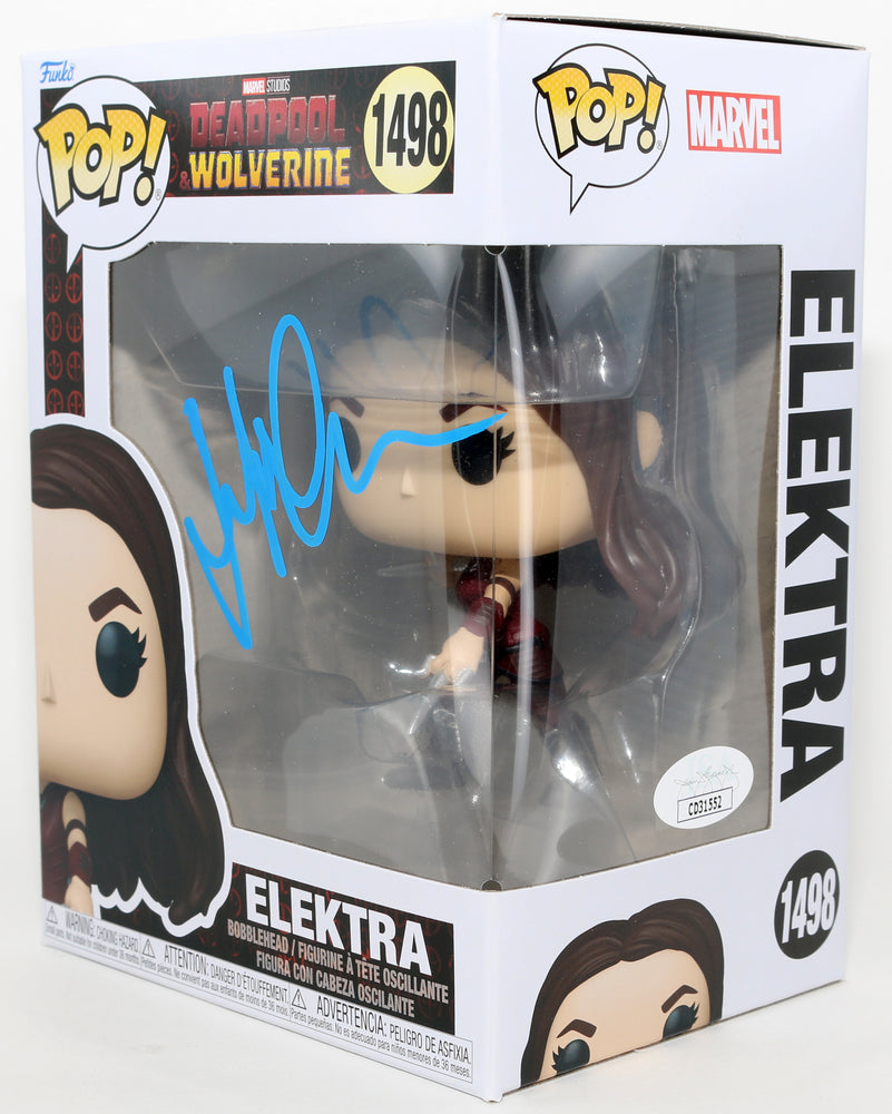 
                  
                    Jennifer Garner as Elektra Natchios in Deadpool & Wolverine (JSA) Signed Funko POP! #1498
                  
                