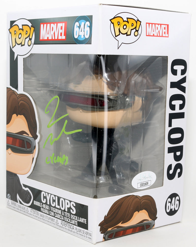 
                  
                    James Marsden as Cyclops in X-Men Signed Funko POP! #646 with Character Name
                  
                