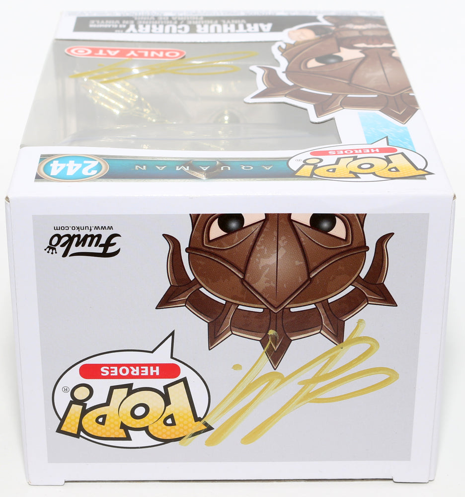 
                  
                    Jason Momoa as Arthur Curry in Aquaman Target Exclusive Signed Funko POP! #244 - Signed Twice
                  
                