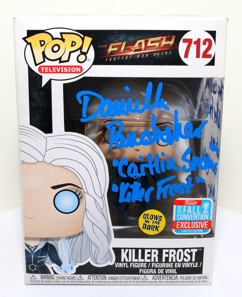 
                  
                    Danielle Panabaker as Killer Frost in CW's The Flash (Beckett) Signed Funko POP! #712 with Character Name and Quote
                  
                