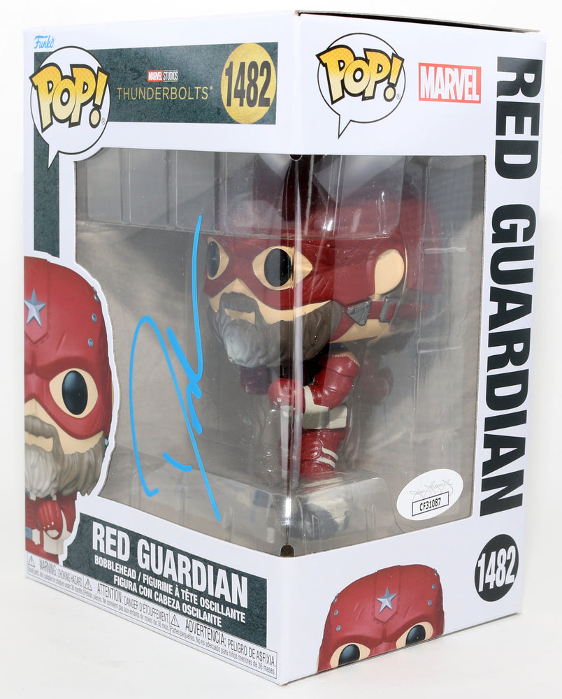 
                  
                    David Harbour as Alexei / Red Guardian in Thunderbolts* / The New Avengers (JSA) Signed Funko POP! #1482
                  
                
