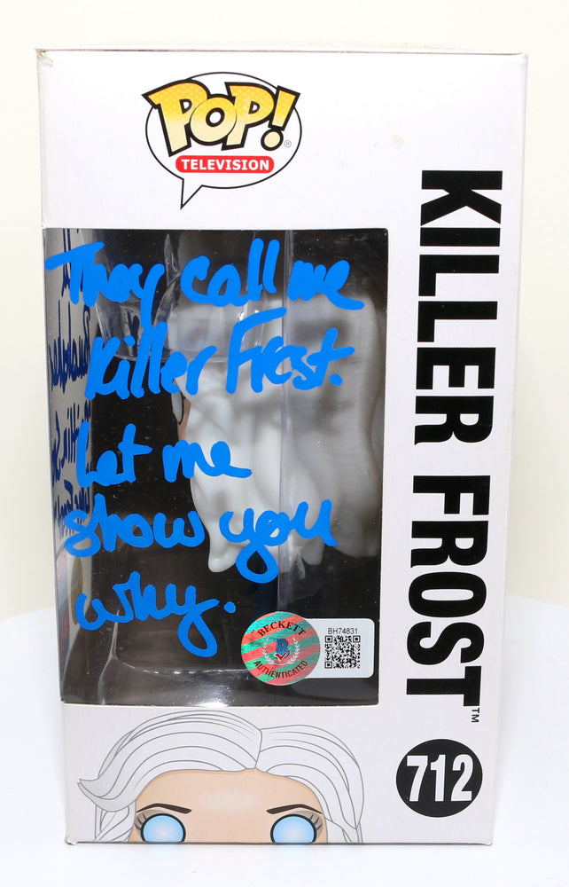 
                  
                    Danielle Panabaker as Killer Frost in CW's The Flash (Beckett) Signed Funko POP! #712 with Character Name and Quote
                  
                