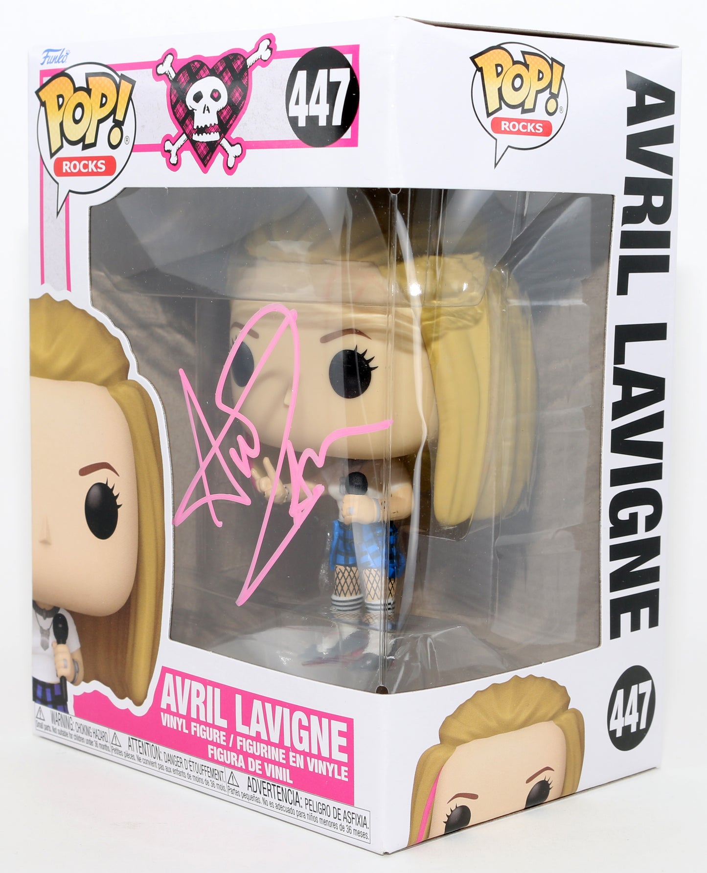 
                  
                    Avril Lavigne Singer & Songwriter Signed Funko POP! #447
                  
                