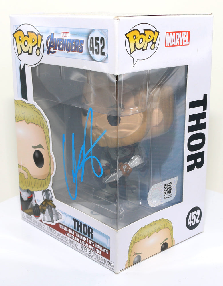
                  
                    Chris Hemsworth as Thor in Avengers: Endgame (SWAU) Signed Funko POP! #452
                  
                