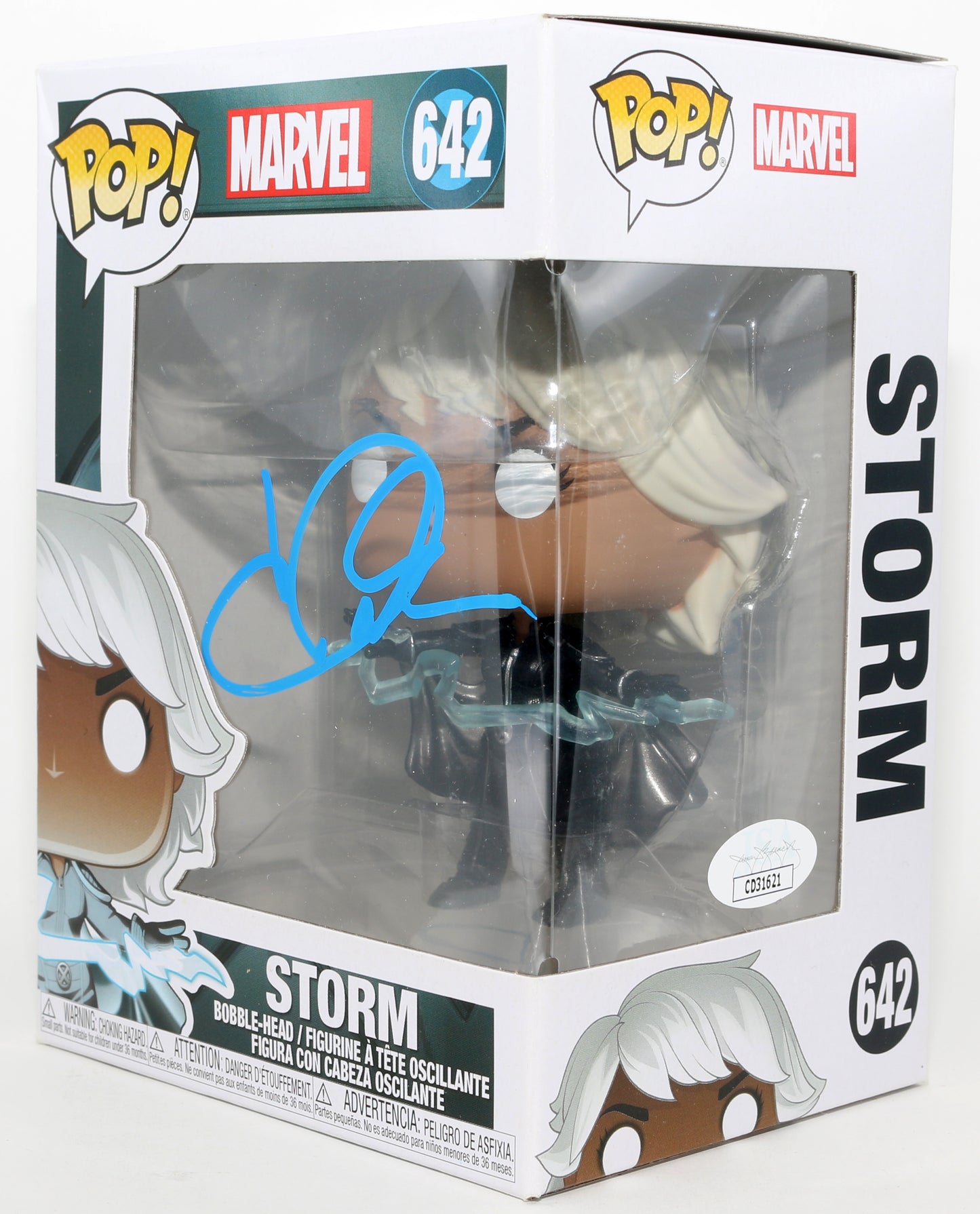 
                  
                    Halle Berry as Storm in X-Men (JSA) Signed Funko POP! #642
                  
                