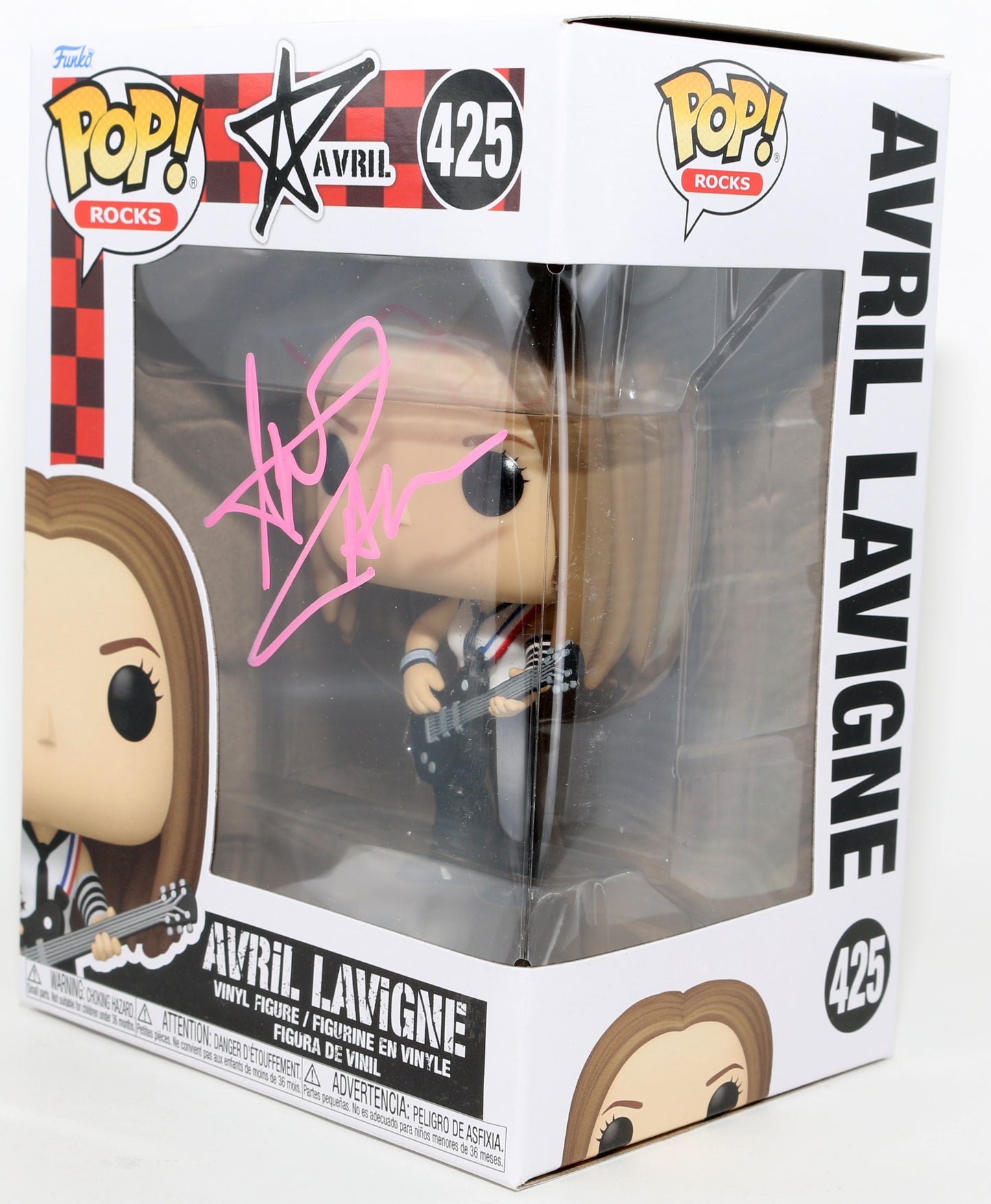 
                  
                    Avril Lavigne Singer & Songwriter Signed Funko POP! #425
                  
                