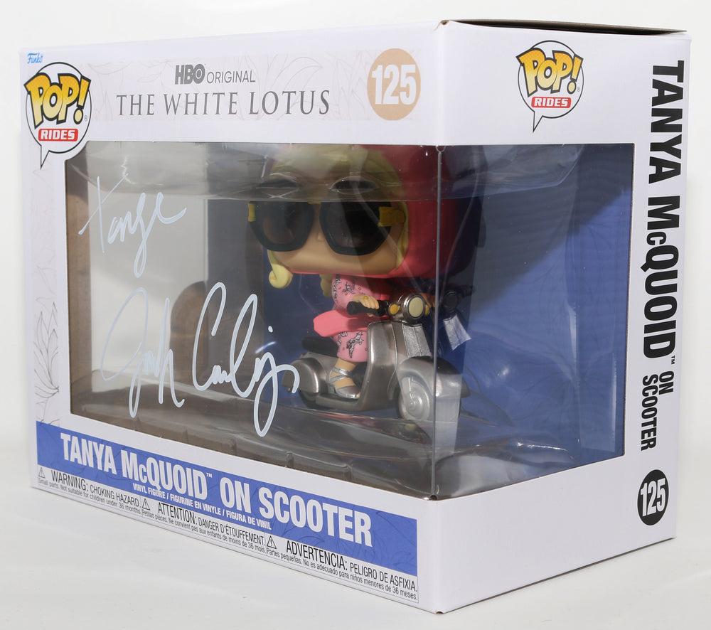 
                  
                    Jennifer Coolidge as Tanya McQuoid in The White Lotus Signed Oversized Funko POP! #125 with Character Name
                  
                