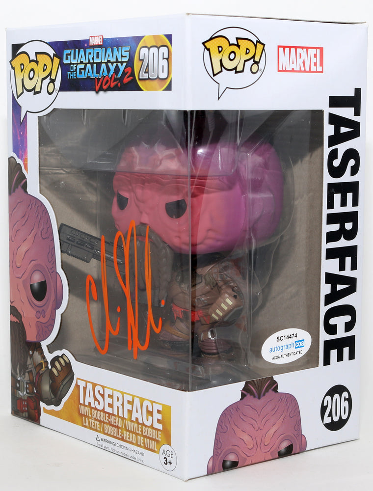 
                  
                    Chris Sullivan as Taserface in Guardians of the Galaxy Vol. 2 Signed Funko POP! #206
                  
                