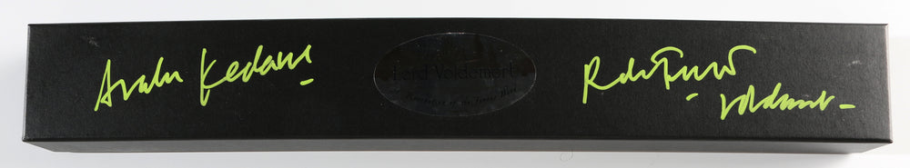 Ralph Fiennes as Lord Voldemort in Harry Potter & the Deathly Hallows – Part 2 Signed Prop Replica Wizarding World Wand with Character Name & Quote