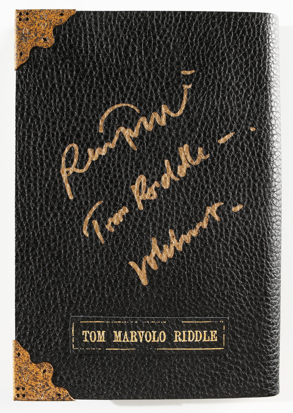 Ralph Fiennes as Lord Voldemort in Harry Potter Signed Prop Replica Tom Riddle Diary with Character Names