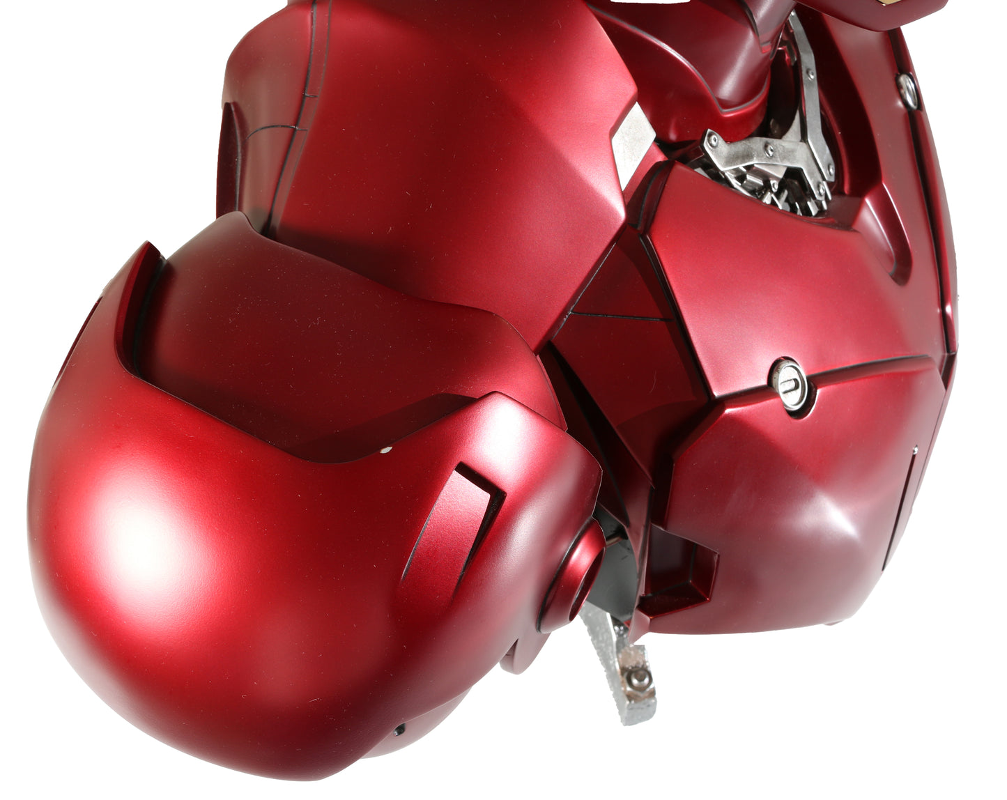 
                  
                    Iron Man Mark III Life-Size Bust Armor by Sideshow with Plaque Signed by Robert Downey Jr.
                  
                